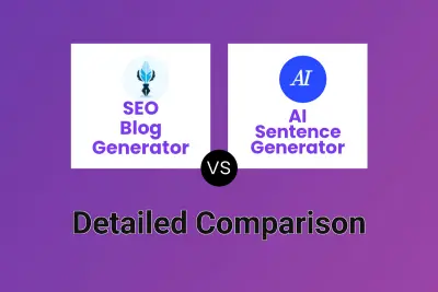 SEO Blog Generator vs AI Sentence Generator