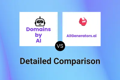 Domains by AI vs AllGenerators.ai