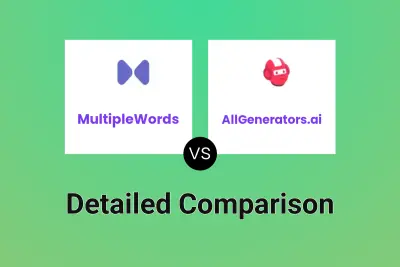 MultipleWords vs AllGenerators.ai