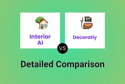 Interior AI vs Decoratly Detailed comparison features, price