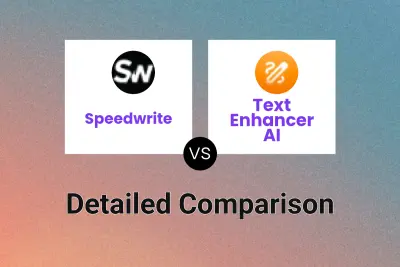 Speedwrite vs Text Enhancer AI