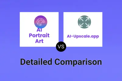 AI Portrait Art vs AI-Upscale.app