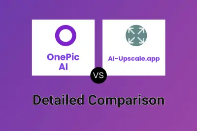 OnePic AI vs AI-Upscale.app