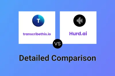 transcribethis.io vs Hurd.ai