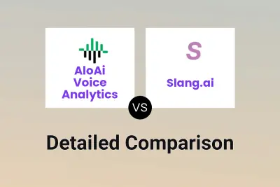 AloAi Voice Analytics vs Slang.ai