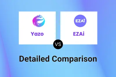 Yazo vs EZAi Detailed comparison features, price