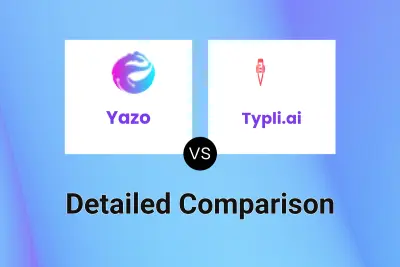 Yazo vs Typli.ai Detailed comparison features, price