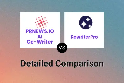 PRNEWS.IO AI Co-Writer vs RewriterPro