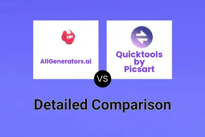 AllGenerators.ai vs Quicktools by Picsart