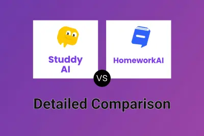 Studdy AI vs HomeworkAI Detailed comparison features, price