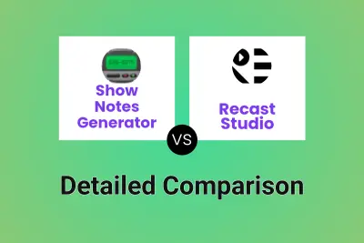 Show Notes Generator vs Recast Studio