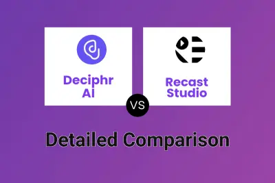 Deciphr AI vs Recast Studio