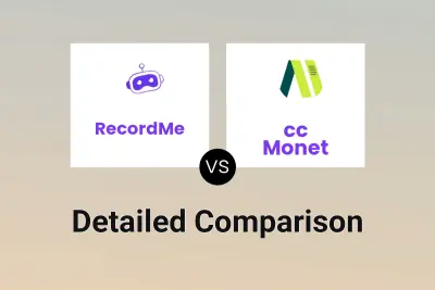 RecordMe vs cc:Monet