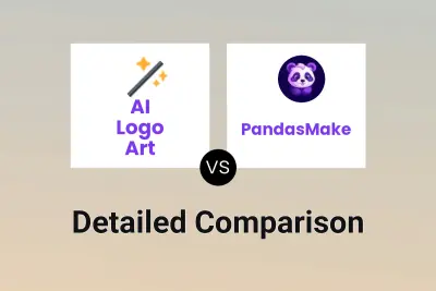 AI Logo Art vs PandasMake