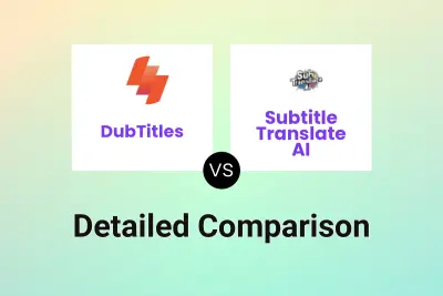 DubTitles vs Subtitle Translate AI