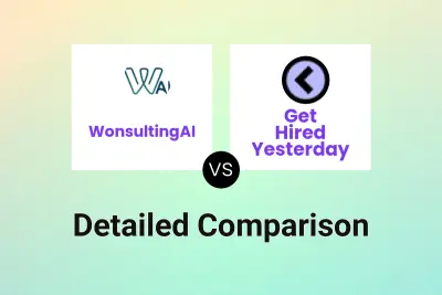 WonsultingAI vs Get Hired Yesterday