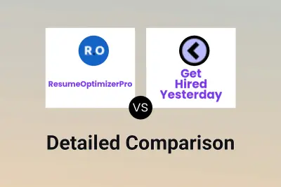 ResumeOptimizerPro vs Get Hired Yesterday