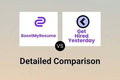 BoostMyResume vs Get Hired Yesterday