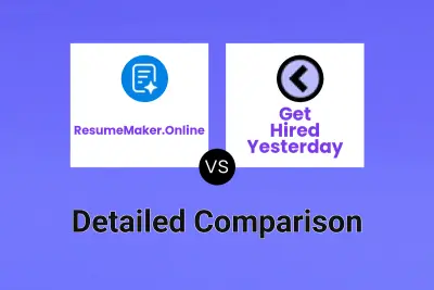 ResumeMaker.Online vs Get Hired Yesterday