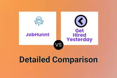 JobHunnt vs Get Hired Yesterday