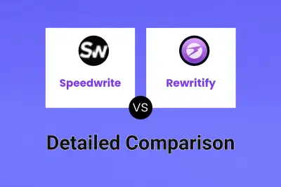 Speedwrite vs Rewritify