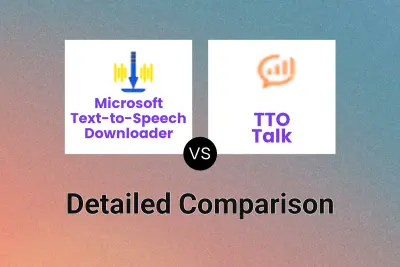 Microsoft Text-to-Speech Downloader vs TTO Talk