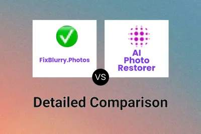 FixBlurry.Photos vs AI Photo Restorer