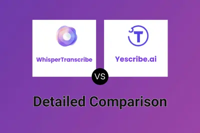 WhisperTranscribe vs Yescribe.ai