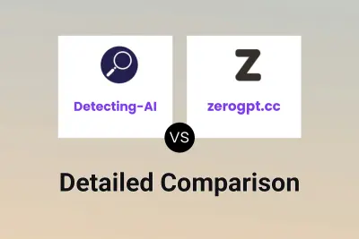 Detecting-AI vs zerogpt.cc