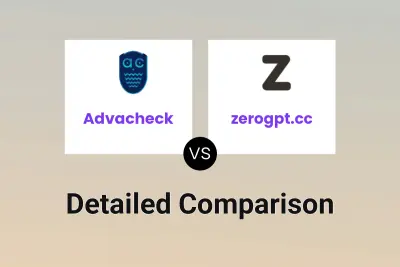 Advacheck vs zerogpt.cc