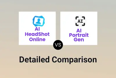 AI HeadShot Online vs AI Portrait Gen