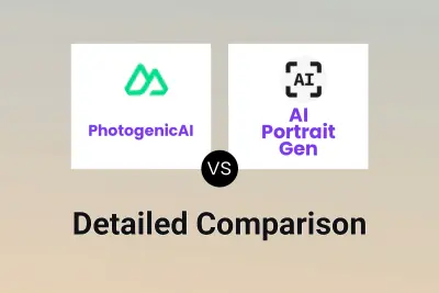 PhotogenicAI vs AI Portrait Gen