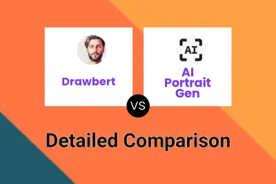 Drawbert vs AI Portrait Gen