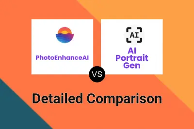 PhotoEnhanceAI vs AI Portrait Gen