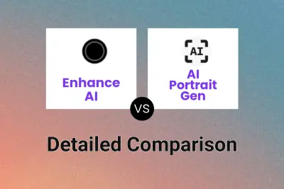 Enhance AI vs AI Portrait Gen