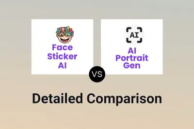 Face Sticker AI vs AI Portrait Gen