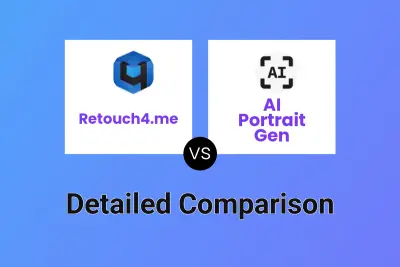 Retouch4.me vs AI Portrait Gen