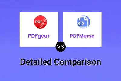 PDFgear vs PDFMerse