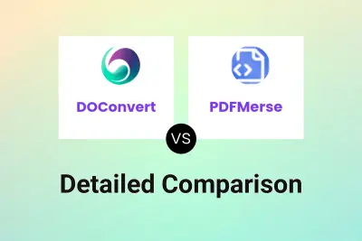 DOConvert vs PDFMerse