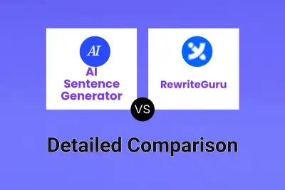 AI Sentence Generator vs RewriteGuru