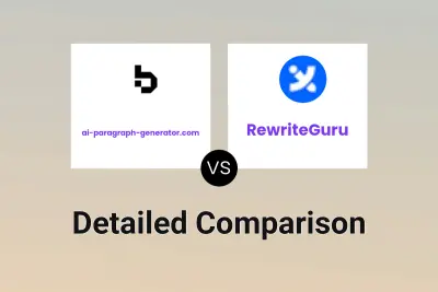 ai-paragraph-generator.com vs RewriteGuru