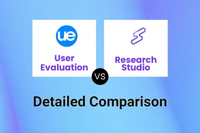 User Evaluation vs Research Studio