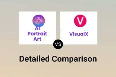 AI Portrait Art vs VisualX