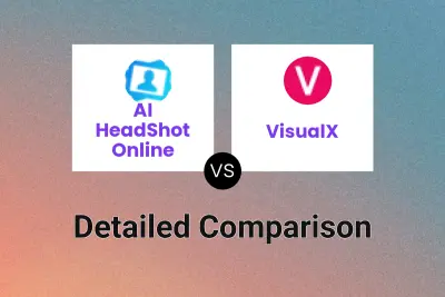 AI HeadShot Online vs VisualX