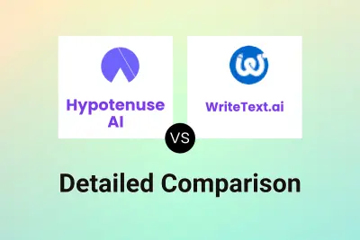 Hypotenuse AI vs WriteText.ai Detailed comparison features, price