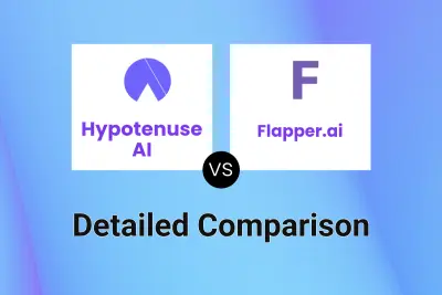 Hypotenuse AI vs Flapper.ai Detailed comparison features, price