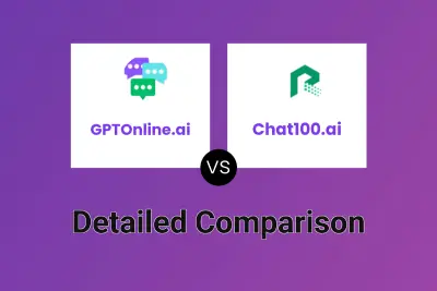 GPTOnline.ai vs Chat100.ai