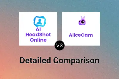 AI HeadShot Online vs AliceCam