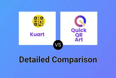 Kuart vs Quick QR Art Detailed comparison features, price