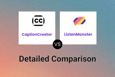 CaptionCreator vs ListenMonster